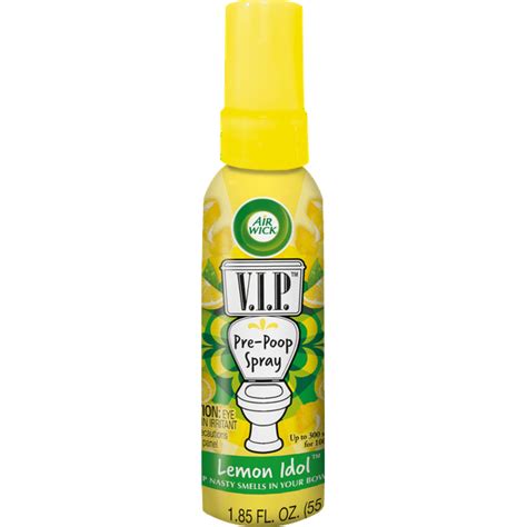 Air Wick Vip Pre Poop Toilet Spray 185 Oz Travel Size Lemon