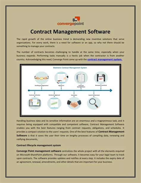 Ppt Contract Management Software Powerpoint Presentation Free