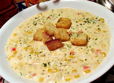 Maybe you would like to learn more about one of these? Crab and Corn Chowder