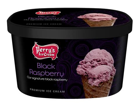Perrys Black Raspberry 15 Qt Ice Cream