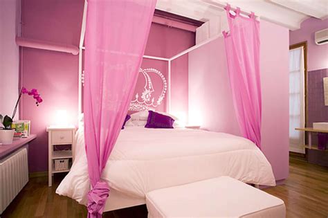 Bedroom Stunning Pink Wall Pint Teenage Girl Bedroom Ideas With
