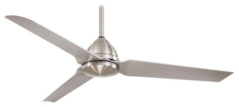 Get the sleek lines of a modern ceiling fan to fit your decor or show off your style with brushed nickel ceiling fans or low profile ceiling fans. Minka Aire F753-BNW Java Brushed Nickel Wet 54" Outdoor ...