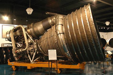 F 1 Saturn V Rocket Engine Air And Space Museum Weatherford Stafford