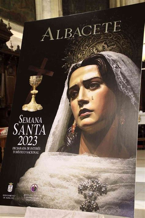 Santa Mar A Magdalena Protagoniza El Cartel De La Semana Santa De Albacete Obra De Ngel Ruiz