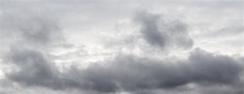 Gray Sky With Rain Storm Clouds Seamless Hdri Panorama 360 Degrees