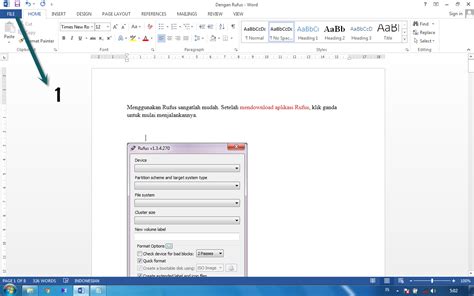 Cara Menyimpan Dan Menutup Lembar Kerja Pada Ms Word 2013