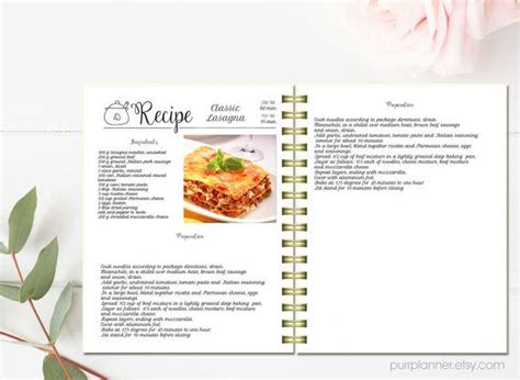 Vollmacht zur vertretung bei behörden. Editable recipe pages, Cook book binder template, Recipe ...