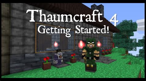 The thaumonicon this is basically your crafting guide so don't ask me how to craft these things. Thaumcraft 4 Getting Started: Part 1 The Basics - YouTube
