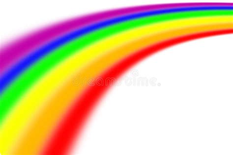 Rainbow On Color Background And Blurred Circle Rainbow Backgrounds