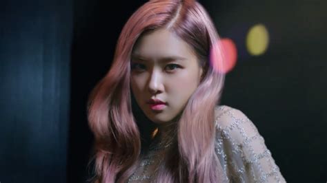 K Pop Group Blackpink And Mise En Scène Drop Rose Gold Hair Dye Allure
