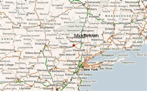 Guide Urbain De Middletown État De New York