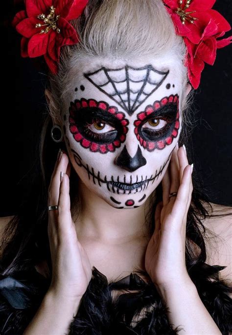 25 Halloween Makeup For Day Of The Dead Flawssy