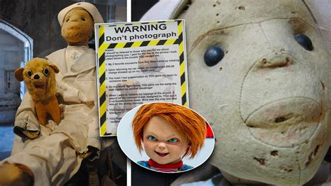 Robert The Doll The Real Life Chucky Locked In A Glass Case