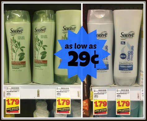Suave Professionals Shampoo And Conditioner As Low As 029 At Kroger