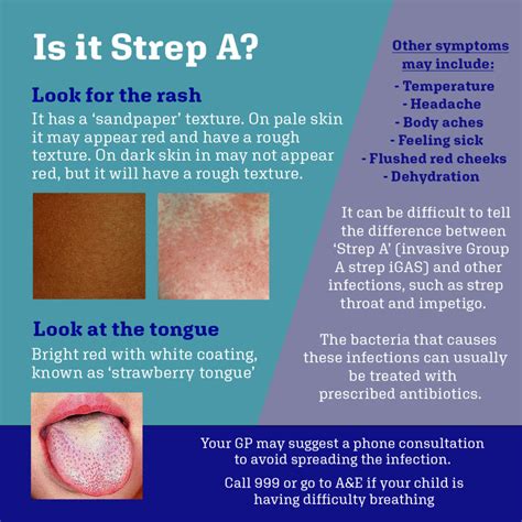 group a streptococcal infections can cause strep throat scarlet fever or skin infections such