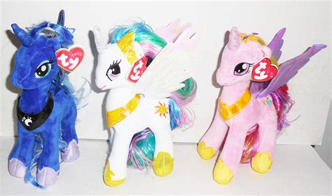 Buy Ty Sparkle My Little Pony Set Of 3 85 Plush Ponies Princess