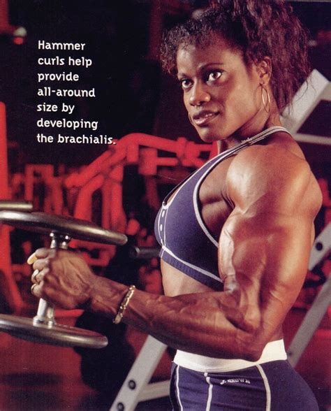 yolanda hughes body building women fit black women muscle women