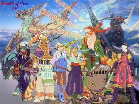 Breath Of Fire Wallpaper Breath Of Fire Anime Concept Art Characters
