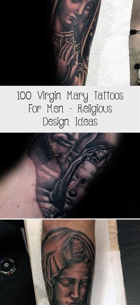 23 Astonishing Mother Mary Tattoo Sleeve Ideas