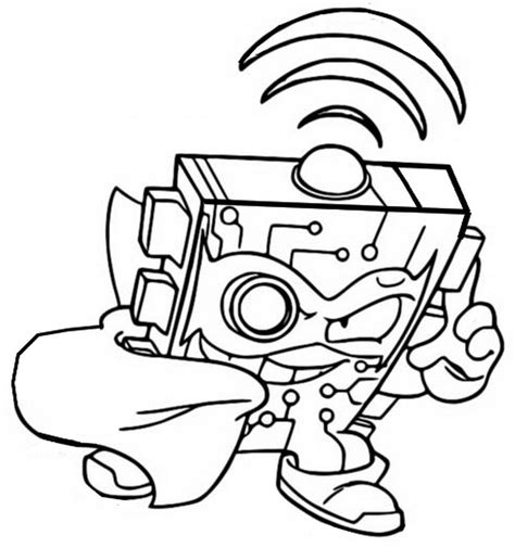 Darmowe kolorowanki do wydruku o różnorodnej tematyce, które możesz wydrukować i pokolorować. Desenho para colorir Superthings Power Machines ...