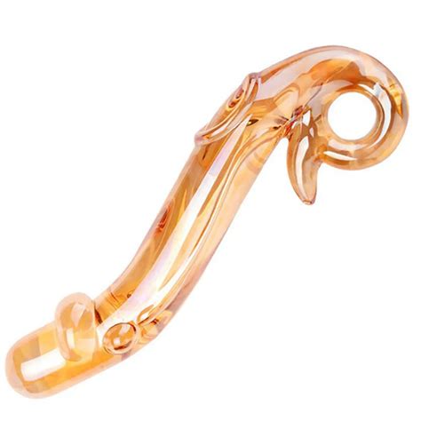 Glass Dildos Penis Anal Butt Plug G Spot Stimulator In Adult Games For