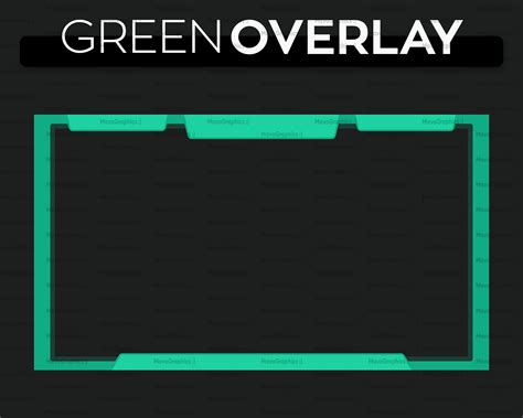 Green Twitch Streaming Overlay Premade Overlay For Obs Streamlabs Or