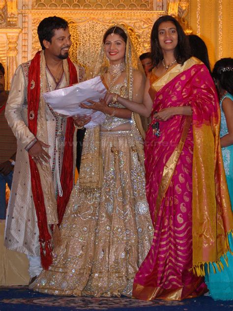 Actress Rambha Wedding Pictures Celebritiescouples