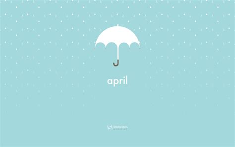 April Showers Desktop Wallpaper April Flowers Exactwall