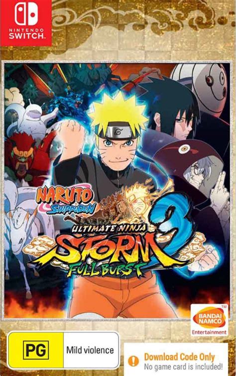 Naruto Shippuden Ultimate Ninja Storm 3 Full Burst Switch Buy Now
