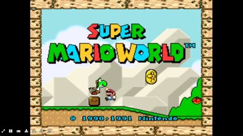 Super Mario World Online Emulador Youtube