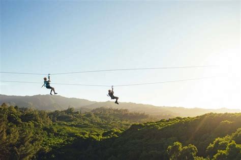 A backyard zipline is so much fun for the kids kits can be ordered online and easily installed! Review of ziplining on Oahu at CLIMB Works Keana Farms ...