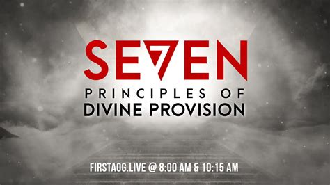 Seven Principles of Divine Provision - YouTube