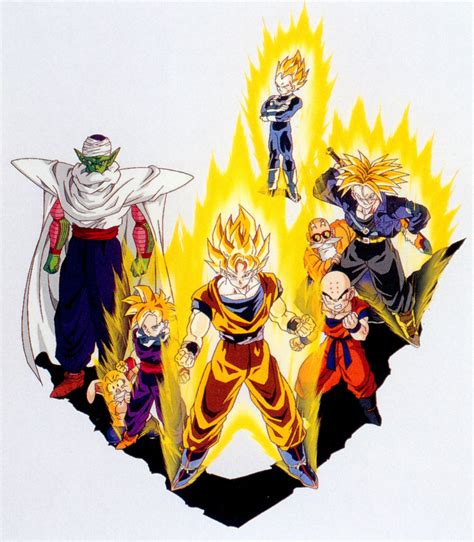 Dragon ball z, saiyan saga, is one of my fondest memories for childhood television. 80s & 90s Dragon Ball Art — A character cutout, background-less version of the...