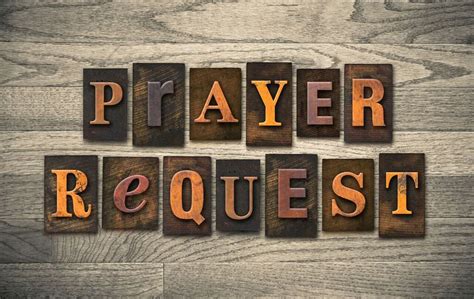 Prayer Requests Reformation Lutheran Church