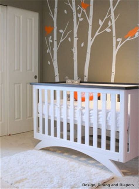 Who says a 12 month old can't paint? Baby E's Bird Theme Nursery