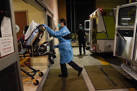 Ambulances Wait Hours With Patients At California Hospitals Ap News