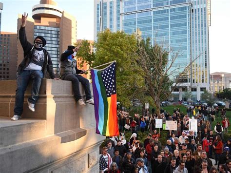 Protests Continue On Us Streets As President Elect Holed Up Inside