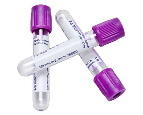 Bd Vacutainer Plastic Blood Collection Tubes For Lead Testing K Edta Sexiz Pix