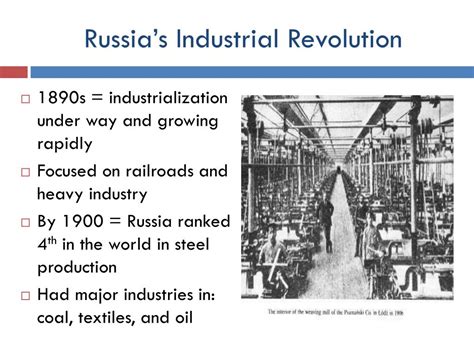 Ppt Russia Industrialization And Revolution 1750 1914 Powerpoint