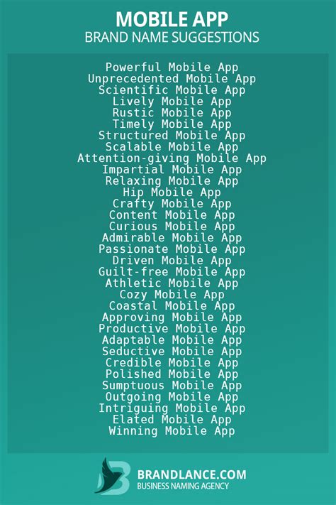 812 Download And Mobile App Name Ideas List Generator