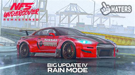 NFS Undercover REMASTERED BIG UPDATE IV RAIN MODE YouTube