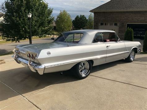 1963 Chevrolet Impala Ss 409 425hp 4 Spd Frame Off Restoration Numbers