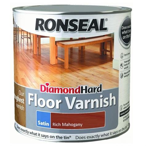 Since wood species are chemically different, the changes due to oxidation are different in. Ronseal Diamond Hard Floor Varnish, Rich Mahogany | Colour ...