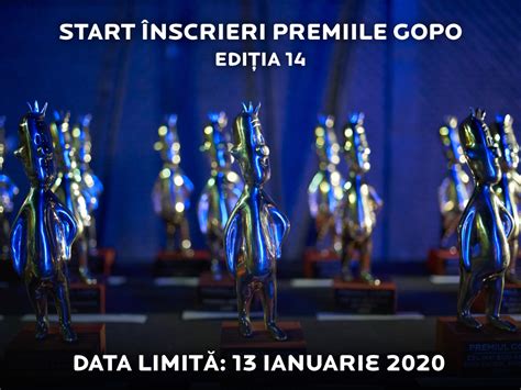 Gala premiilor gopo 2021 este organizată de asociaţia pentru promovarea filmului românesc împreună filme eligibile la premiile gopo 2021 (care au beneficiat de proiecții în circuitul. Premiile Gopo 2020 - apel de înscrieri pentru categoriile ...