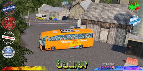 Autobus Rosten Travel V15 Fs19 Landwirtschafts Simulator 19 Mods
