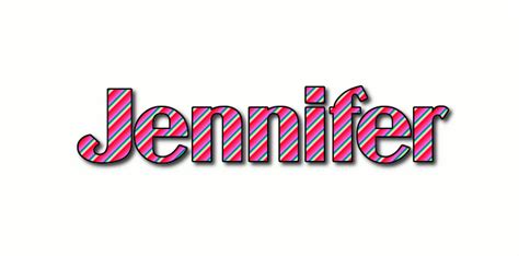 Jennifer Logo Herramienta De Diseño De Nombres Gratis De Flaming Text