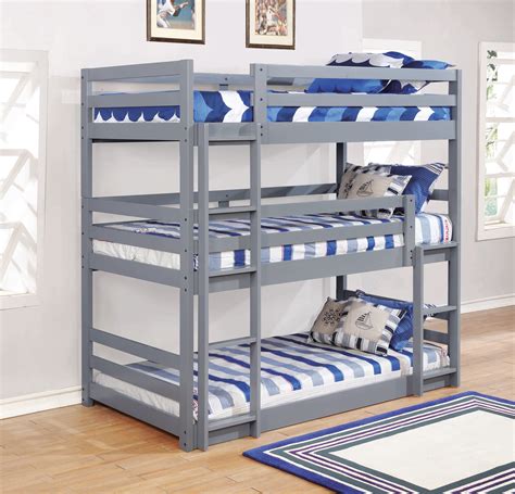 Twin Triple Bunk Bed With Trundle Inflames Awards