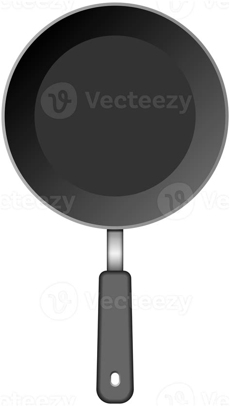 Free Top View Frying Pan Png With Transparent Background
