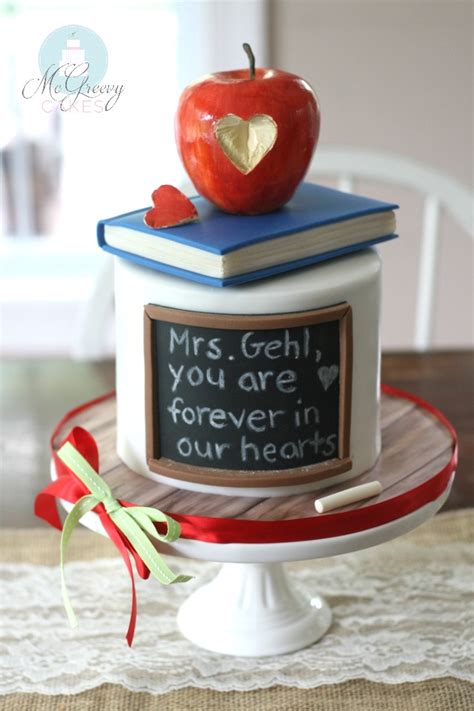 A birthday cake is a cake eaten as part of a birthday celebration. A Teacher Cake... For a Toucher of Lives - McGreevy Cakes