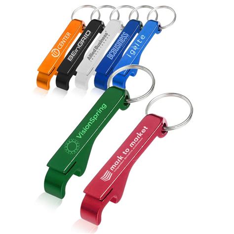Personalized Bottle Opener Metal Keychains Key06 Discountmugs